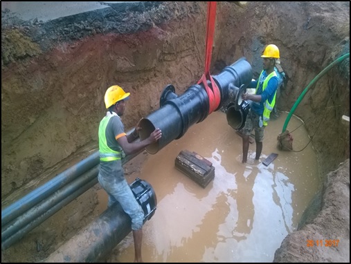 Water Pipe Laying From Kesbewa To Gonapola B084 Road