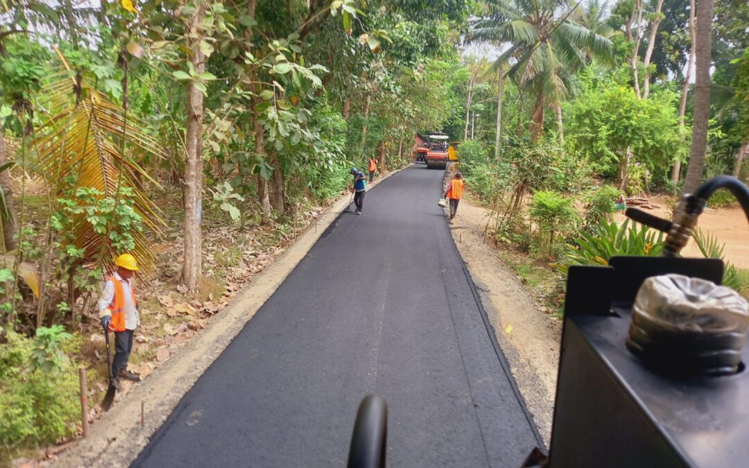 Keangnam E & C  Undertakes  Rural Road Rehabilitation Project in Monaragala District, Uva Province